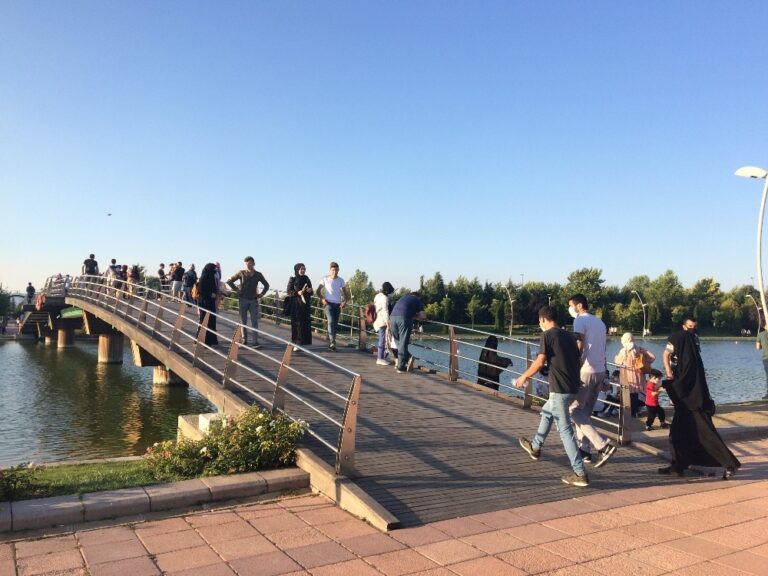 Kentpark’ta bayram yoğunluğu