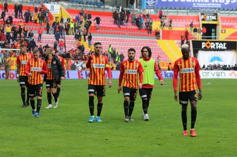 Kayserispor en çok gol yiyen takım oldu