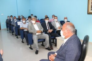 Başkan Türkyılmaz’dan Kaymakam Uzunoğlu’na hayırlı olsun ziyareti