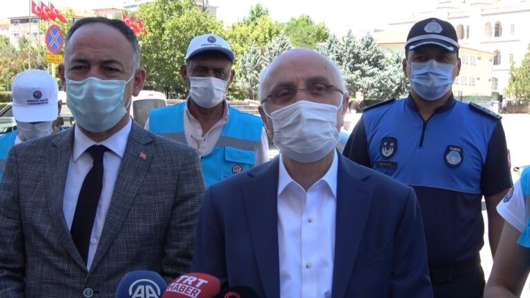 Bakan Yardımcısı Erdil, pilot il Kırıkkale’de ’korona virüs’ denetimi yaptı