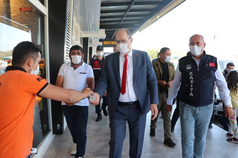 Yahşihan’da korona virüs denetimleri devam ediyor