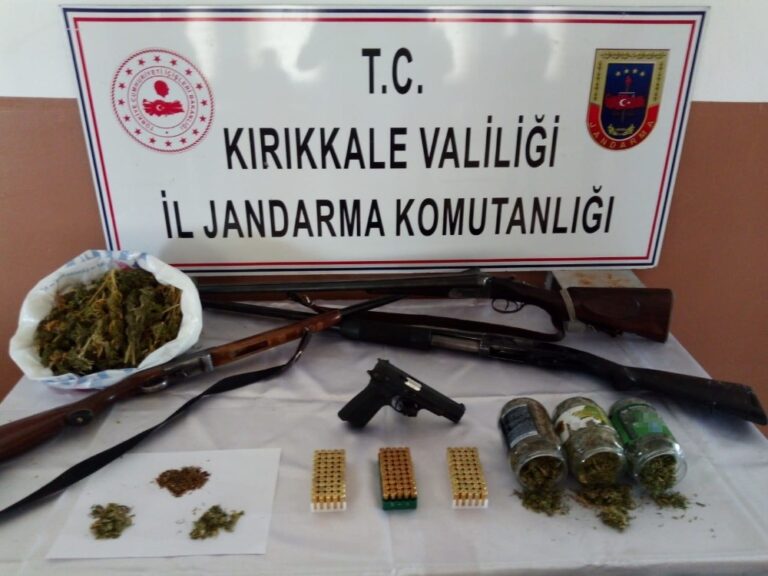 Kırıkkale’de uyuşturucu operasyonu: 1 tutuklama