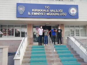 Kırıkkale’de evlerden hırsızlık yapan 4 şüpheli tutuklandı