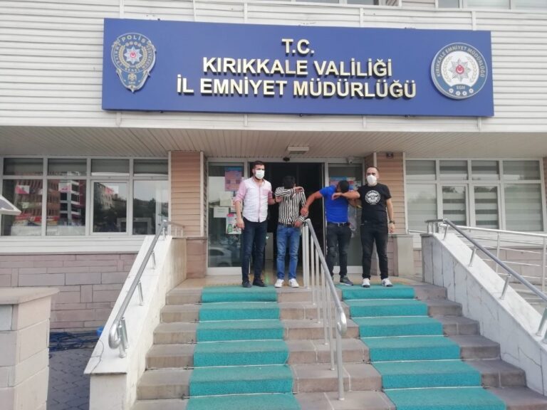 Kırıkkale’de evlerden hırsızlık yapan 4 şüpheli tutuklandı