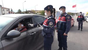 43 ilin geçiş güzergahında ‘korona virüs’ denetimi: Otobüsler tek tek durduruldu