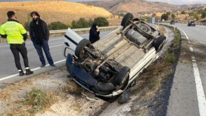 Kırıkkale’de trafik kazası: 2 yaralı
