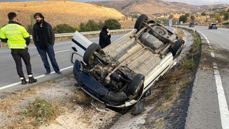 Kırıkkale’de trafik kazası: 2 yaralı
