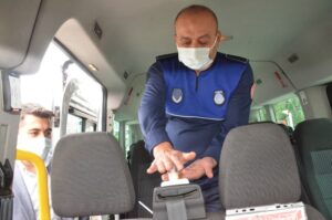 Kırıkkale’de servis araçları denetlendi