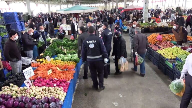 Tezgahta baygın bulunan pazarcı hastanede öldü