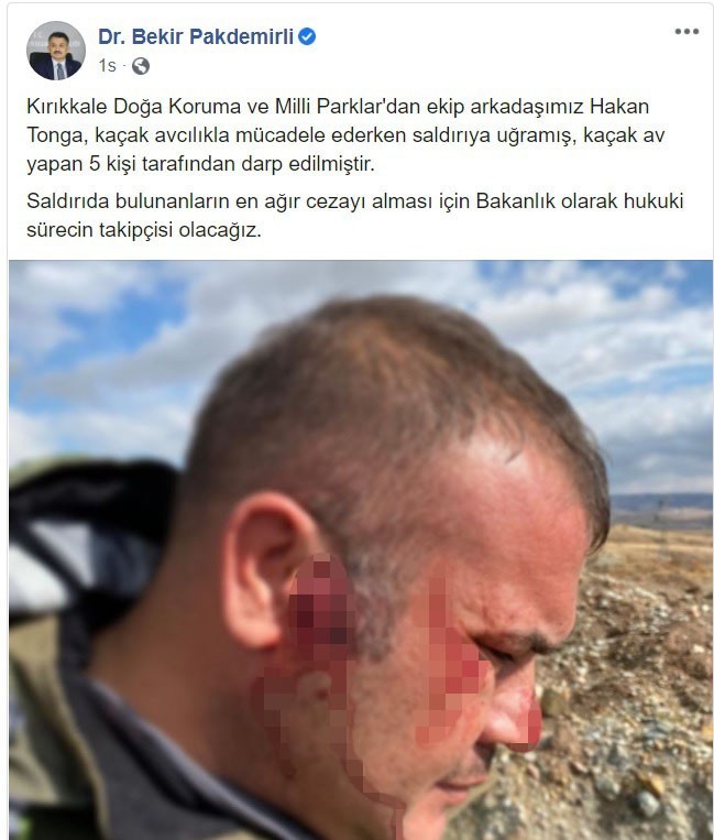 Kaçak avcılar tarafından darp edilen şehit ağabeyi yaşadıklarını İHA’ya anlattı