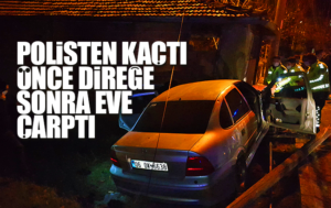 Kaza yapan otomobilde uyuşturucu çıktı
