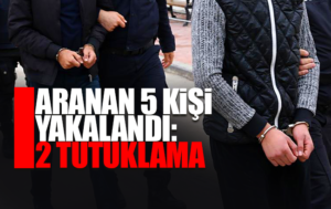 Kırıkkale’de çeşitli suçlardan aranan 2 kişi tutuklandı