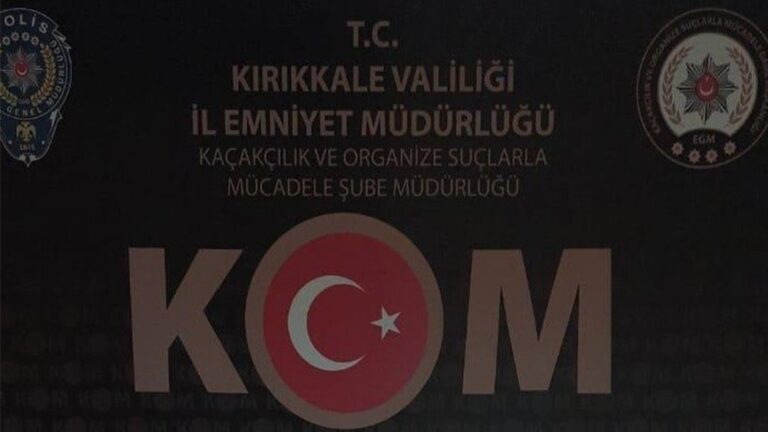 KOM polisinden ’kaçak tütün’ operasyonu: Kaçak tütün ve çok sayıda makaron ele geçirildi
