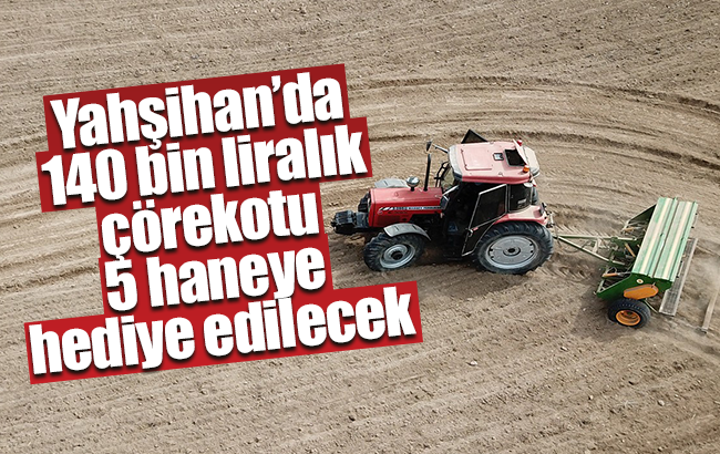 160 kilogram tohumdan 13 ton çörekotu elde edilecek