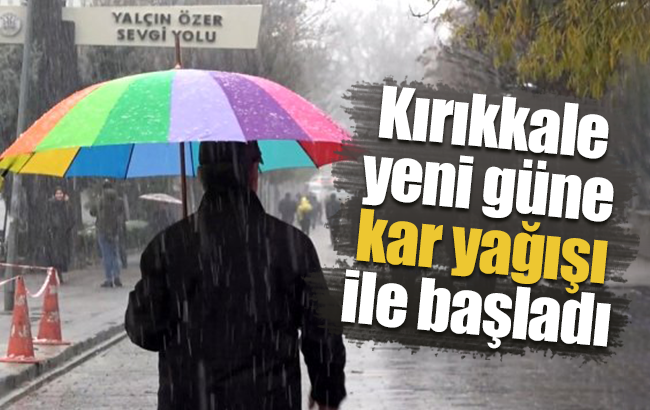 Sürpriz kar yağışı