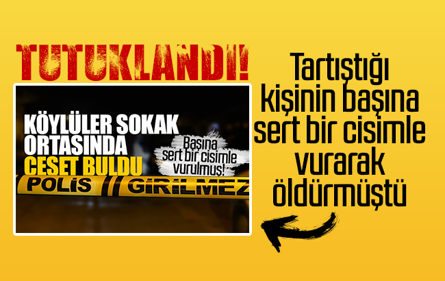 Kırıkkale’de sopayla başına vurduğu kişiyi öldürdüğü öne sürülen zanlı tutuklandı