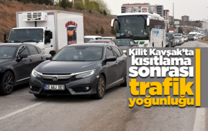 “Kilit kavşak” Kırıkkale’de trafik yoğunluğu