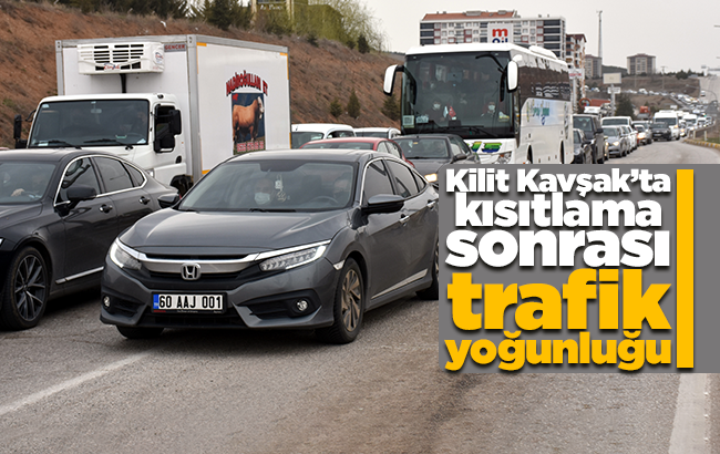 “Kilit kavşak” Kırıkkale’de trafik yoğunluğu