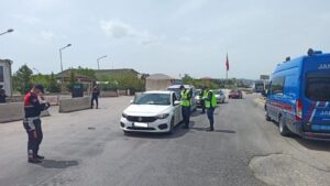 Kırıkkale’de kısıtlamayı ihlal edenlere 58 bin lira ceza
