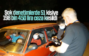 Kırıkkale’de Kovid-19 denetimlerinde 51 kişiye 198 bin 450 lira para cezası uygulandı
