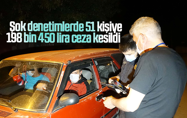 Kırıkkale’de Kovid-19 denetimlerinde 51 kişiye 198 bin 450 lira para cezası uygulandı