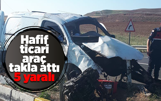 Kırıkkale’de trafik kazası: 5 yaralı