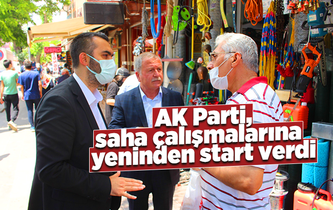 AK Parti, saha çalışmalarına yeninden start verdi