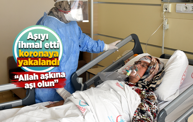 Diyaliz hastası yaşlı kadın, aşıyı ihmal etmenin pişmanlığını yaşıyor