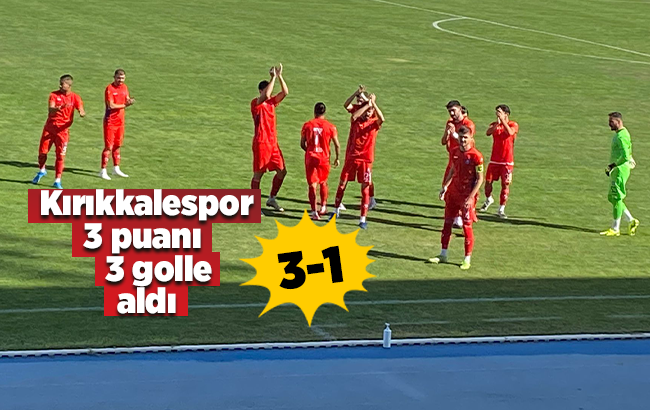 Kırıkkalespor’dan harika başlangıç