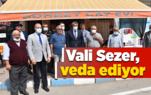 Kırıkkale Valisi Yunus Sezer, Bahşılı’da veda ziyaretlerinde bulundu