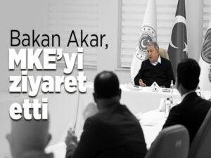 Akar ve TSK’nın komuta kademesinden MKE Mühimmat Deposu’na ziyaret