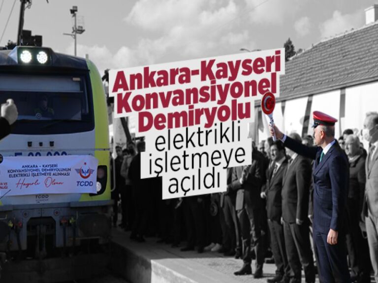 Bakan Karaismailoğlu: ‘2003 sonrasında demir yolu seferberliği başlatıldı”
