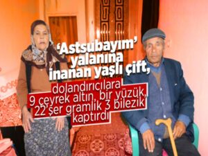 Yaşlı çifti dolandıran zanlı Kırıkkale’de yakalandı
