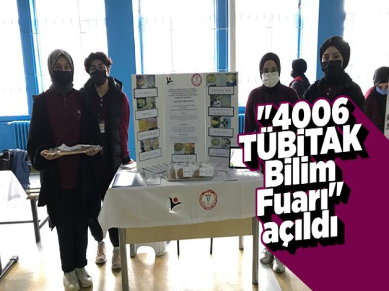 Kırıkkale’de “4006 TÜBİTAK Bilim Fuarı” açıldı