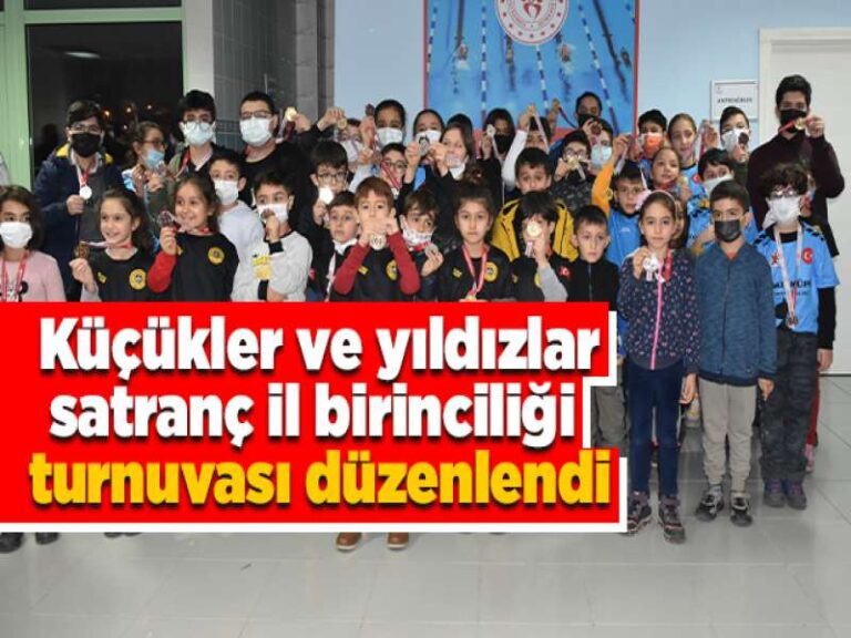 Kırıkkale’de Satranç İl Birinciliği Turnuvası sona erdi