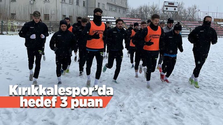 Kırmızı lacivertlilerde hedef 3 puan