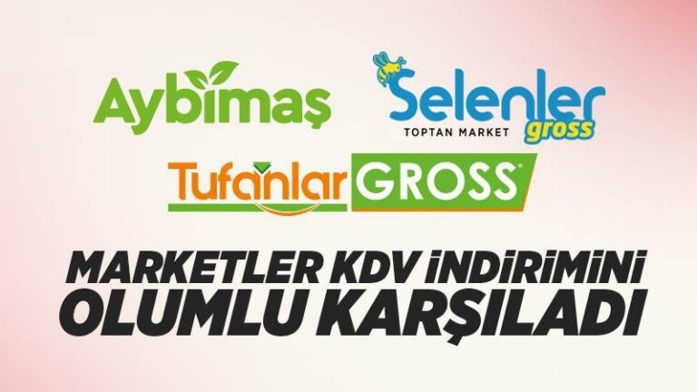 Marketler KDV indirimini olumlu karşıladı