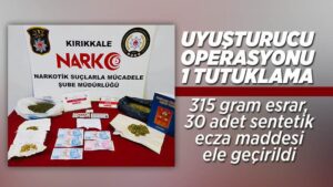 Uyuşturucu operasyonu: 1 tutuklama