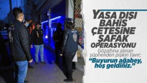 Kırıkkale dahil 5 ilde şafak operasyonu