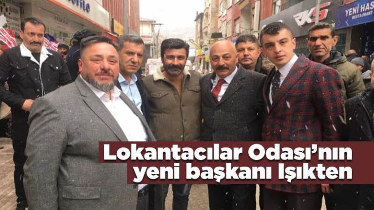 Lokantacılar odasının yeni başkanı Işıkten