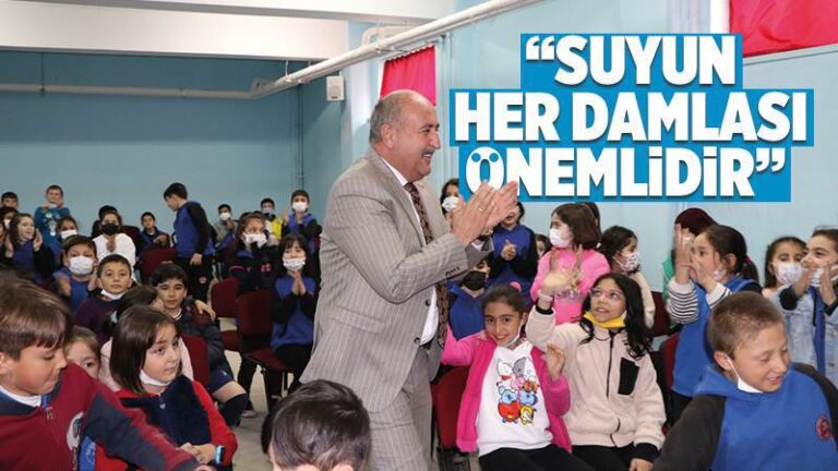 Suyun her damlası önemlidir