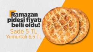 Pide fiyatları belli oldu