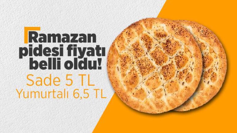 Pide fiyatları belli oldu
