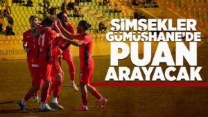 Şimşekler, Gümüşhane’de puan arayacak