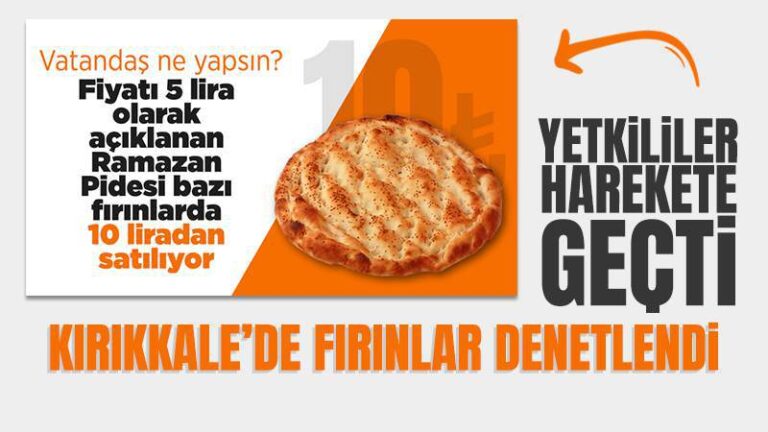 Kırıkkale’de fırınlara denetim