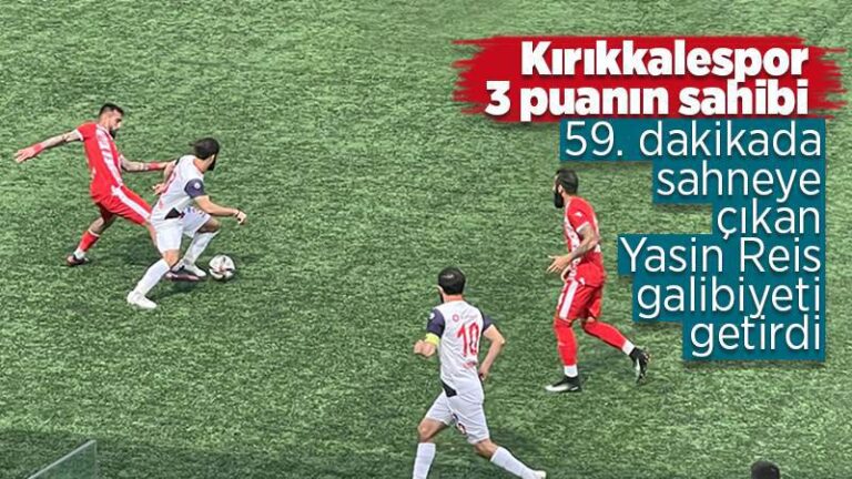 Kırıkkalespor deplasmandan 3 puanla döndü