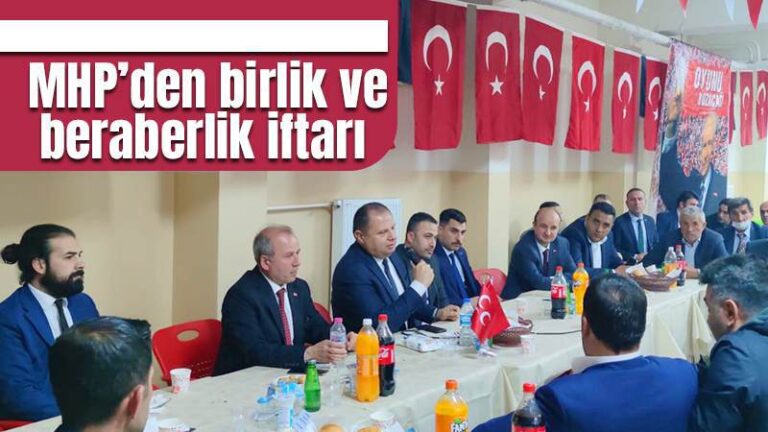 Hacılar’da birlik ve beraberlik iftarı