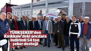 TÜRKŞEKER’den arıcılara indirimli 54 ton şeker desteği