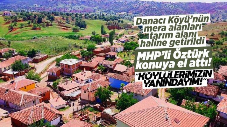 Danacı köyü yalnız değildir