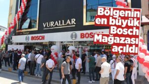 Bölgenin en büyük Bosch Mağazası Kırıkkale’de açıldı